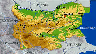 Bulgaria Map